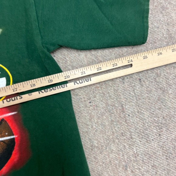 Vintage Green Bay Packers Shirt Mens Medium Green 1990s NFL Football - Picture 8 of 10